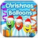 Christmas Balloons Game Compete Against the Clock for High Scores!  screen for extension Chrome web store in OffiDocs Chromium