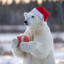 Christmas bear  screen for extension Chrome web store in OffiDocs Chromium