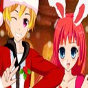 Christmas Friends Dress Up  screen for extension Chrome web store in OffiDocs Chromium
