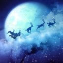 Christmas Santa Claus Reindeer Live Wallpaper  screen for extension Chrome web store in OffiDocs Chromium