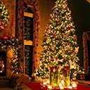 Pantalla Christmas Tree and Fireplace [LSP] para la extensión Chrome web store en OffiDocs Chromium