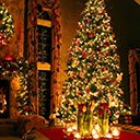 Christmas Tree and Fireplace [LSP]  screen for extension Chrome web store in OffiDocs Chromium