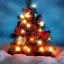 Christmas Tree Lights Live Wallpaper  screen for extension Chrome web store in OffiDocs Chromium