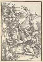 Free download Christ Nailed to the Cross from Ulrich Pinder, Speculum Passionis Domini Nostri Ihesu Christi free photo or picture to be edited with GIMP online image editor