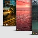 Bildschirm „Chrome OS-Hintergründe“ für die Erweiterung des Chrome-Webshops in OffiDocs Chromium