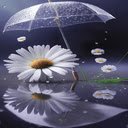 Chrysanthemum and umbrella wallpaper  screen for extension Chrome web store in OffiDocs Chromium