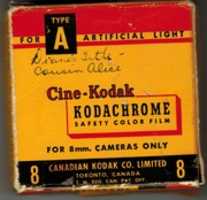 Free download Cine-Kodak Kodachrome Safety COlor Film Box free photo or picture to be edited with GIMP online image editor