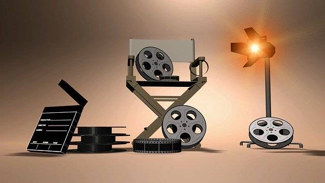 Безкоштовно завантажте безкоштовну ілюстрацію Cinema Movie Filmstrip для редагування в онлайн-редакторі зображень GIMP