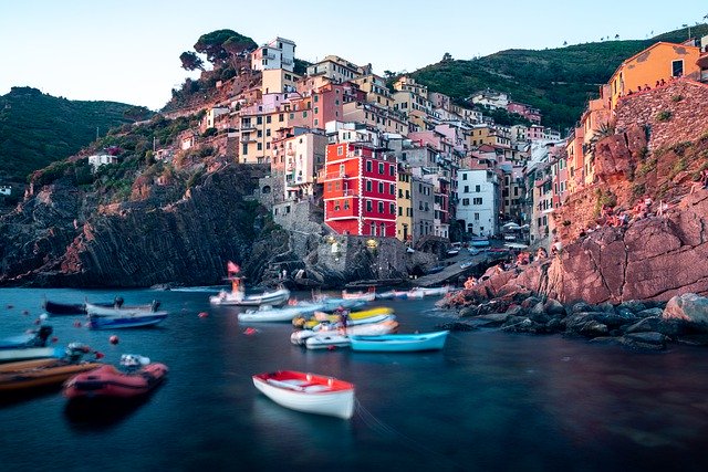 Téléchargement gratuit cinque terre italie ville de riomaggiore image gratuite à éditer avec l'éditeur d'images en ligne gratuit GIMP