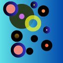 circles theme  screen for extension Chrome web store in OffiDocs Chromium