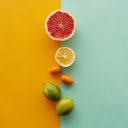 Citrus Line: A Theme of Five Oranges Between Two Shades  screen for extension Chrome web store in OffiDocs Chromium
