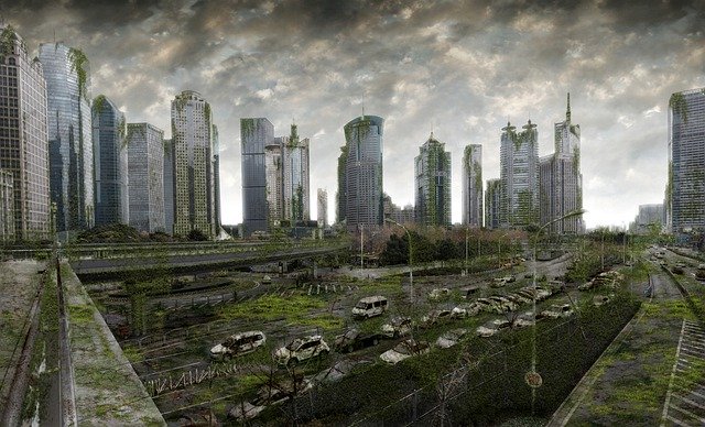 Free download city shanghai apocalypse free picture to be edited with GIMP free online image editor