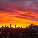 City Skyscrapers at Sunset  screen for extension Chrome web store in OffiDocs Chromium