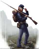Free download Civil War Union Soldier - Artwork free photo or picture to be edited with GIMP online image editor