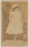 Free download Clara Easterbrook, from the Actors and Actresses series (N45, Type 1) for Virginia Brights Cigarettes free photo or picture to be edited with GIMP online image editor