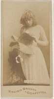 Free download Clara Thropp, from the Actors and Actresses series (N45, Type 1) for Virginia Brights Cigarettes free photo or picture to be edited with GIMP online image editor