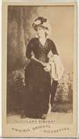 Free download Clara Vincent, from the Actors and Actresses series (N45, Type 1) for Virginia Brights Cigarettes free photo or picture to be edited with GIMP online image editor