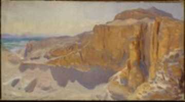 Ücretsiz indir Cliffs at Deir el Bahri, Mısır ücretsiz fotoğraf veya resim GIMP çevrimiçi resim düzenleyici ile düzenlenebilir