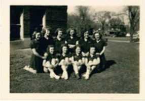 Free download Clinton Community High School Girls Athletic Association 1949 01 free photo or picture to be edited with GIMP online image editor