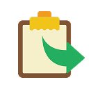 Clipboard App  screen for extension Chrome web store in OffiDocs Chromium