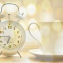 Clock and glass of water  screen for extension Chrome web store in OffiDocs Chromium