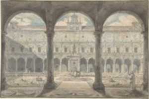 Free download Cloister of the Certosa di San Martino, Naples free photo or picture to be edited with GIMP online image editor