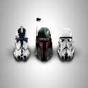 Tela CLONE, BOUNTY HUNTER, STORM TROOPER para extensão Chrome web store em OffiDocs Chromium