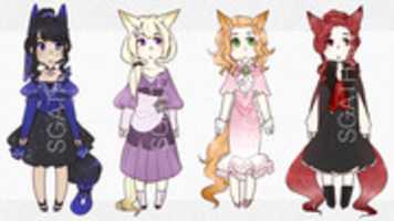 Free download  :CLOSED: Fancy Floof Adopt Set 015 free photo or picture to be edited with GIMP online image editor