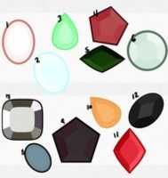 Free download :CLOSED: Mystery Gem Adopt Set 003 free photo or picture to be edited with GIMP online image editor