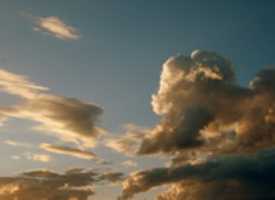 Unduh gratis Clouds at Sunset in North Dakota foto atau gambar gratis untuk diedit dengan editor gambar online GIMP