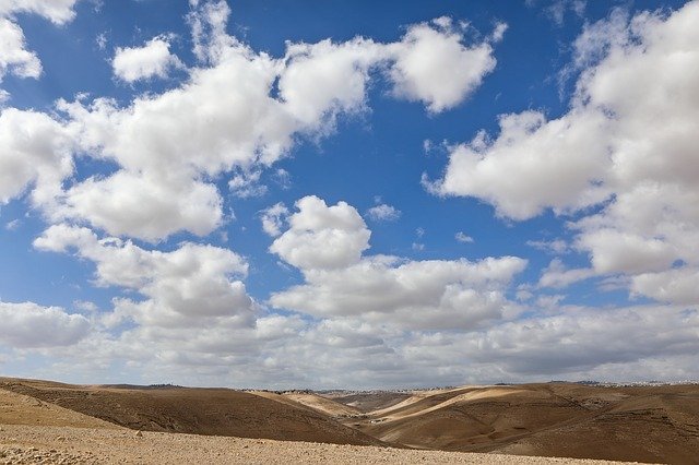 دانلود رایگان Clouds Desert Landscape - عکس یا عکس رایگان قابل ویرایش با ویرایشگر تصویر آنلاین GIMP