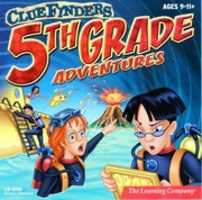 Free download ClueFinders 5th Grade Adventures Cover and Disc free photo or picture to be edited with GIMP online image editor