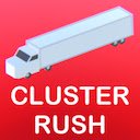 Cluster Rush Unblocked Running  screen for extension Chrome web store in OffiDocs Chromium