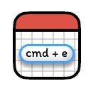 cmd + e: AI Event Creation for GCal  screen for extension Chrome web store in OffiDocs Chromium