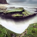 Coastal Rocks and Smooth Water  screen for extension Chrome web store in OffiDocs Chromium