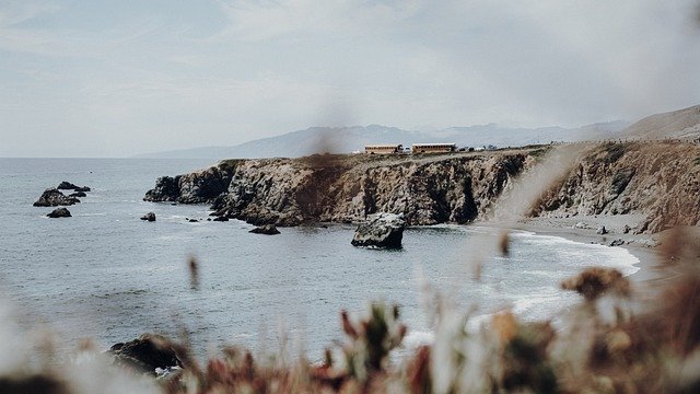 Free download coast america usa water california free picture to be edited with GIMP free online image editor