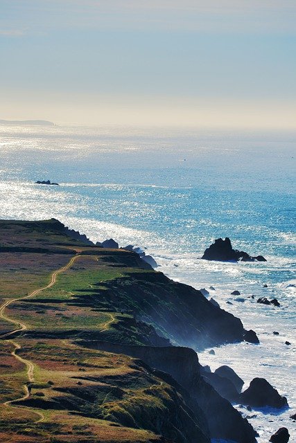 Descărcare gratuită a imaginii gratuite Coast Big sur california Beach pentru a fi editată cu editorul de imagini online gratuit GIMP