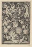 Free download Coat of Arms with a Cock free photo or picture to be edited with GIMP online image editor