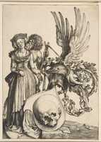 Free download Coat of Arms with a Skull free photo or picture to be edited with GIMP online image editor