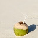 Coconut on the beach  screen for extension Chrome web store in OffiDocs Chromium