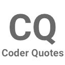 หน้าจอ Coder Quotes สำหรับส่วนขยาย Chrome เว็บสโตร์ใน OffiDocs Chromium