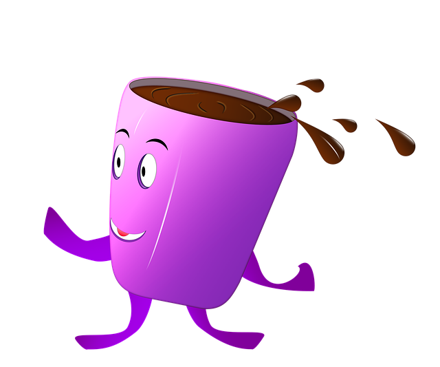 Free download Coffee Cartoon Character -  free illustration to be edited with GIMP free online image editor