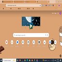 Coffee Theme  screen for extension Chrome web store in OffiDocs Chromium