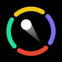 Color Bouncer Original Game  screen for extension Chrome web store in OffiDocs Chromium