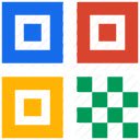 Colorful QRCode  screen for extension Chrome web store in OffiDocs Chromium