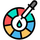 Color Grabber-scherm voor uitbreiding Chrome-webwinkel in OffiDocs Chromium