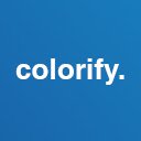 Colorify  screen for extension Chrome web store in OffiDocs Chromium