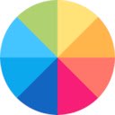 شاشة اختبار ملونة لتمديد متجر ويب Chrome في OffiDocs Chromium
