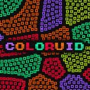 Tela do jogo COLORUID para extensão Chrome web store em OffiDocs Chromium