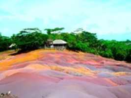 Free download coloured landscape in mauritius free photo or picture to be edited with GIMP online image editor